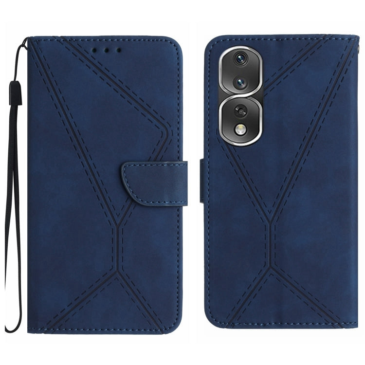 Stitching Embossed Leather Phone Case