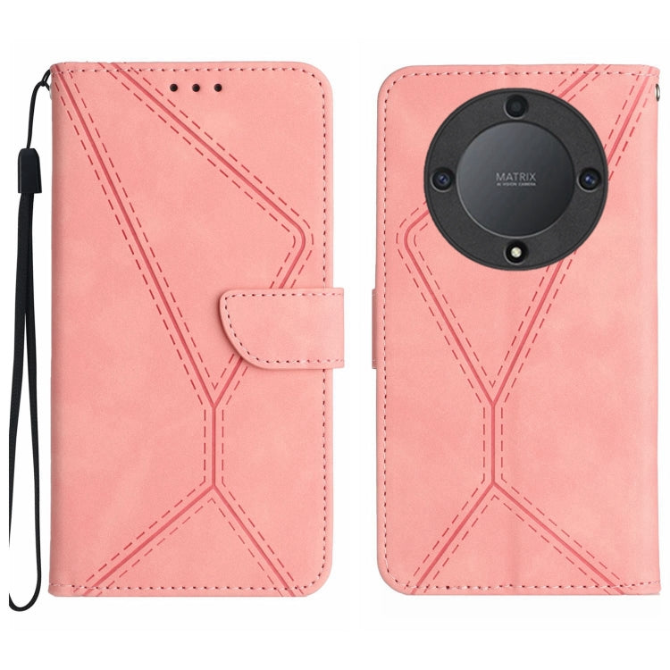 Stitching Embossed Leather Phone Case