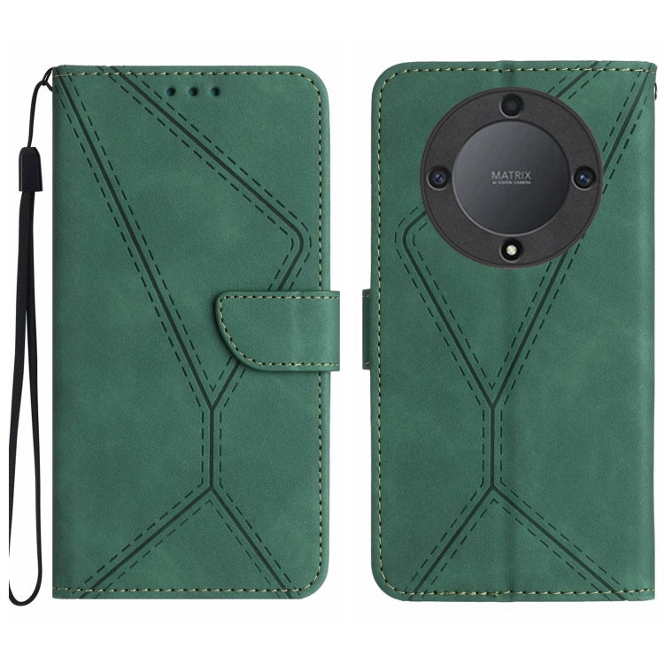 Stitching Embossed Leather Phone Case