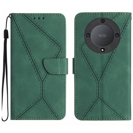 Stitching Embossed Leather Phone Case, For Honor 80, For Honor 80 Pro, For Honor X5 4G, For Honor X9a 5G /Magic5 Lite