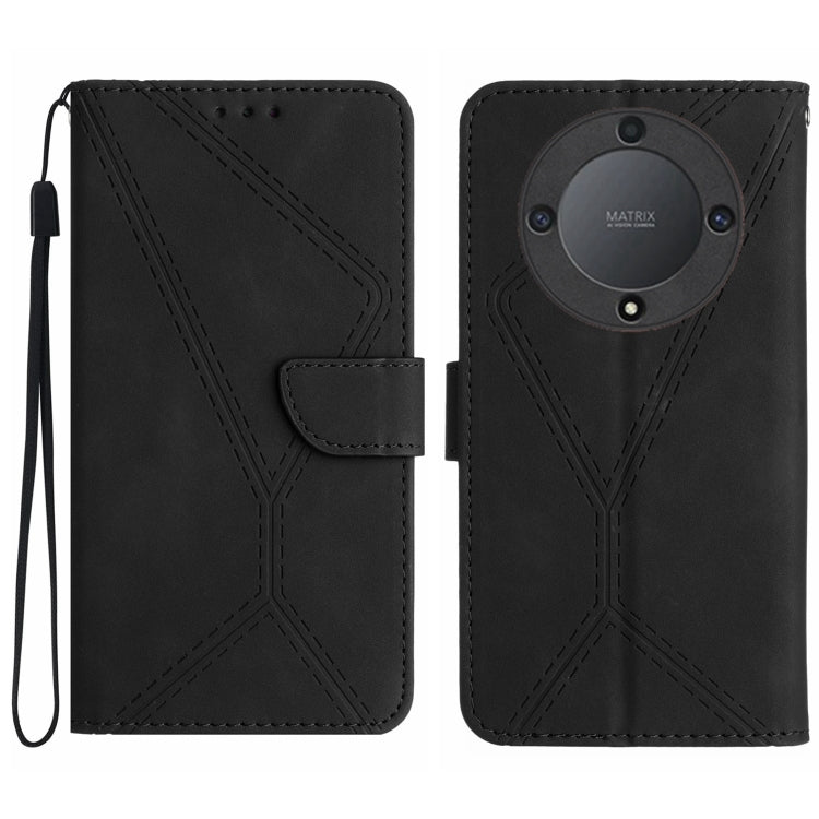 Stitching Embossed Leather Phone Case