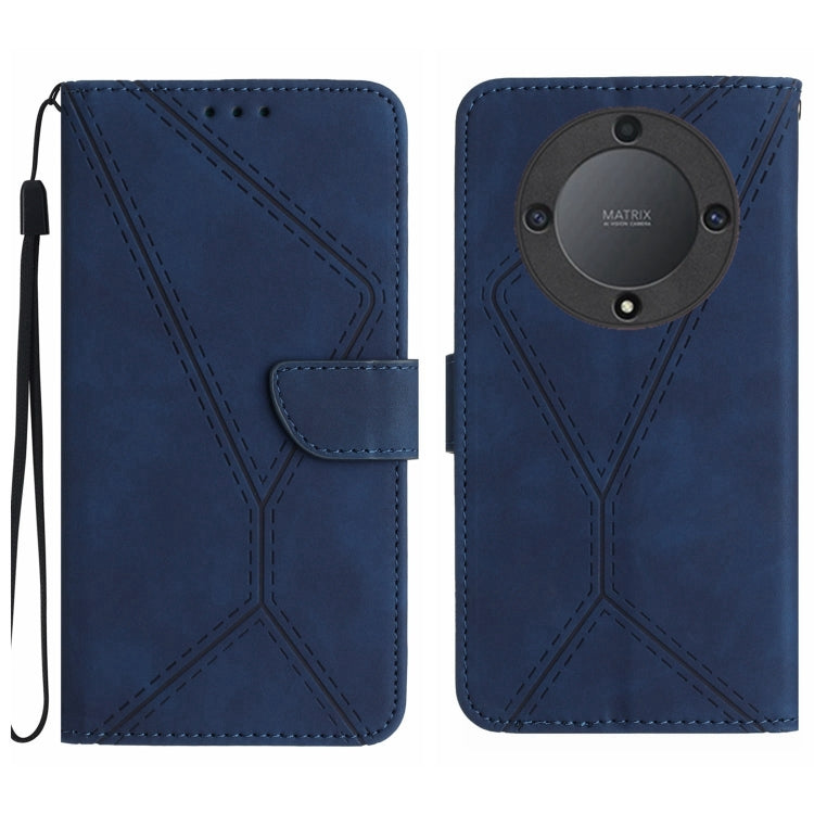 Stitching Embossed Leather Phone Case