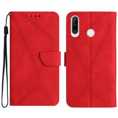 Stitching Embossed Leather Phone Case