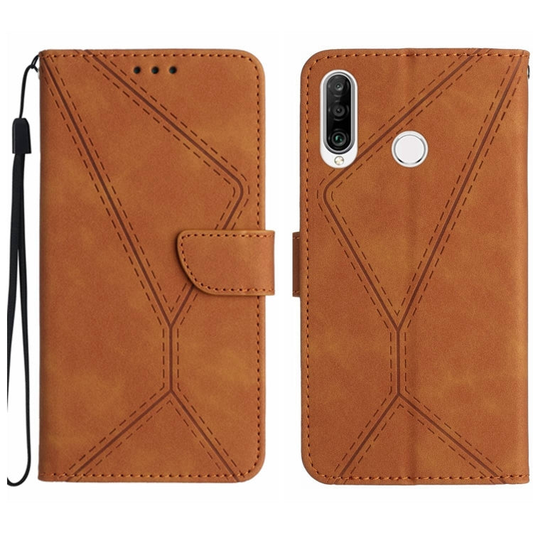 Stitching Embossed Leather Phone Case