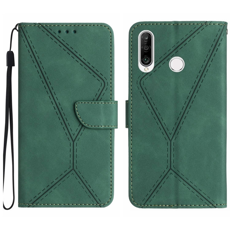 Stitching Embossed Leather Phone Case