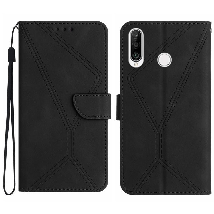 Stitching Embossed Leather Phone Case