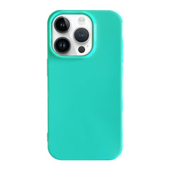 Shockproof Solid Color TPU Phone Case, For iPhone 14, For iPhone 15 Pro Max, For iPhone 15 Pro, For iPhone 14 Pro