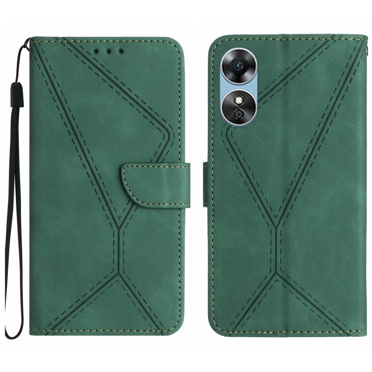Stitching Embossed Leather Phone Case