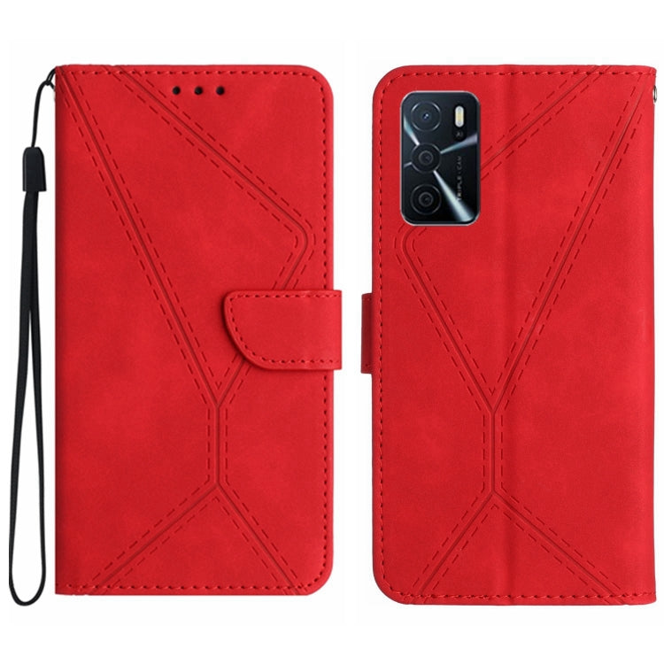 Stitching Embossed Leather Phone Case
