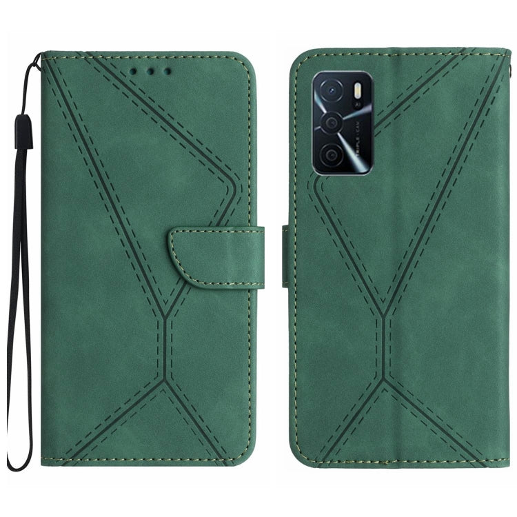 Stitching Embossed Leather Phone Case