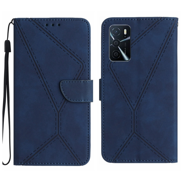 Stitching Embossed Leather Phone Case
