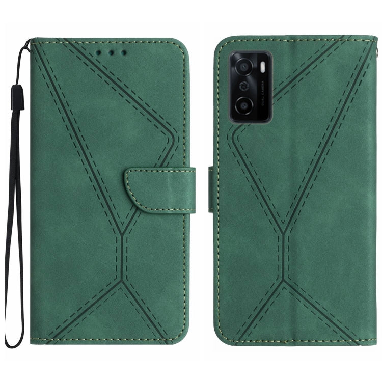 Stitching Embossed Leather Phone Case
