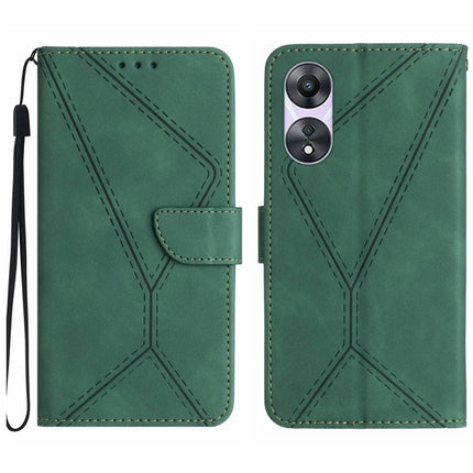 Stitching Embossed Leather Phone Case, For OPPO Reno8 T 4G, For OPPO Reno8 T 5G/A1 Pro 5G, For OPPO Reno9/Reno9 Pro 5G, For OPPO Reno9 Pro+