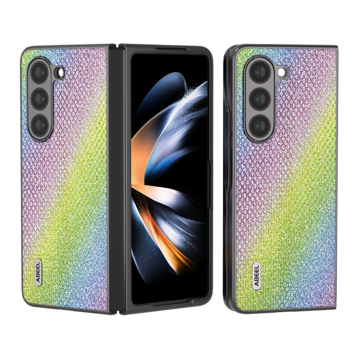 ABEEL Diamond Series Black Edge Phone Case, For Samsung Galaxy Z Fold5, For Samsung Galaxy Z Flip5