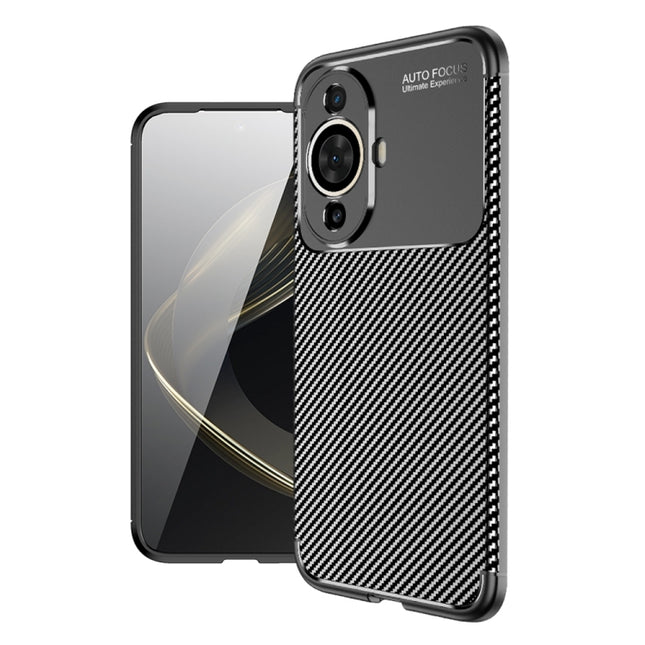 Carbon Fiber Texture Shockproof TPU Phone Case