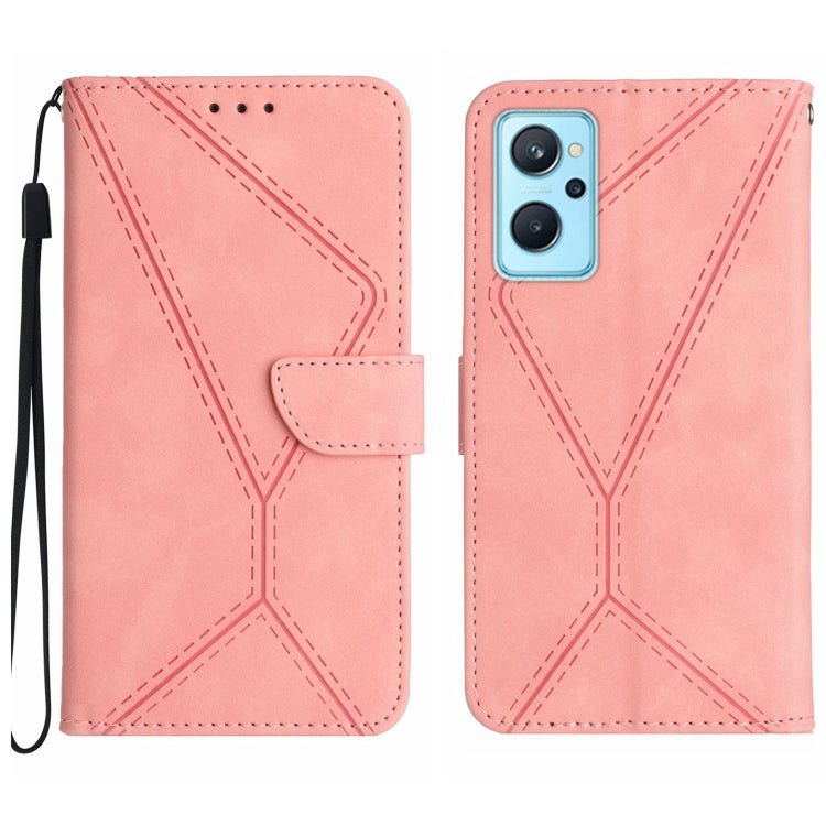 Stitching Embossed Leather Phone Case