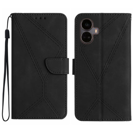 Stitching Embossed Leather Phone Case, For Realme 10 5G / 9i 5G, For Realme 10 Pro+, For Realme C33 2023 / 2022, For Realme C35