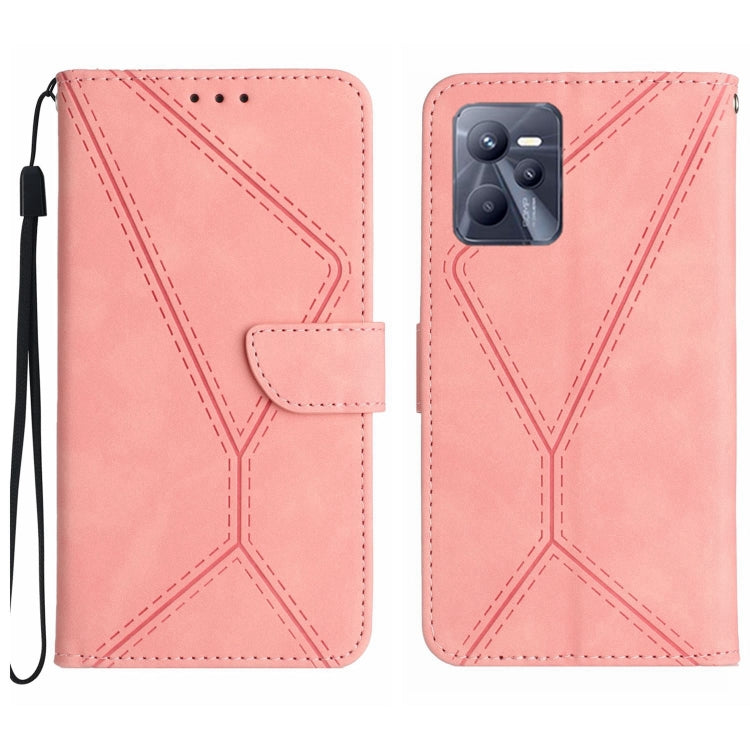 Stitching Embossed Leather Phone Case
