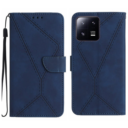 Stitching Embossed Leather Phone Case, For Xiaomi 13 Lite, For Xiaomi 13 Pro, For Xiaomi 13, For Xiaomi 12T / 12T Pro