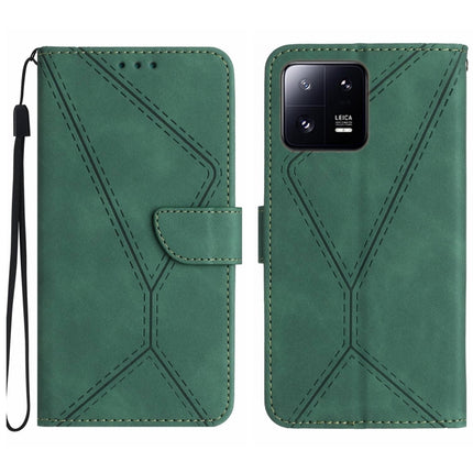 Stitching Embossed Leather Phone Case, For Xiaomi 13 Lite, For Xiaomi 13 Pro, For Xiaomi 13, For Xiaomi 12T / 12T Pro