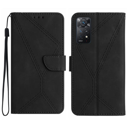 Stitching Embossed Leather Phone Case