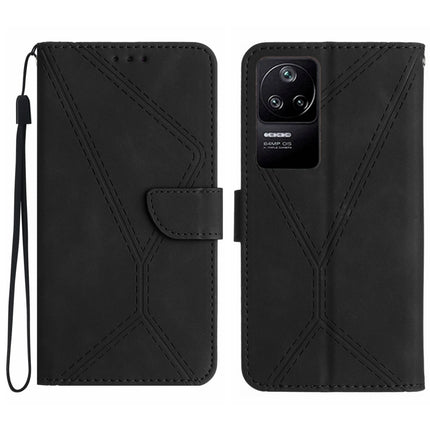 Stitching Embossed Leather Phone Case, For Redmi Note 11 4G Global, For Xiaomi POCO F4 5G, For Xiaomi Redmi 10A, For Xiaomi Redmi 10C