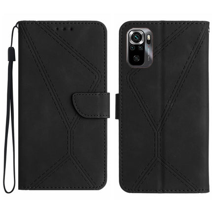 Stitching Embossed Leather Phone Case, For Xiaomi POCO M5 / M4 5G, For Xiaomi POCO M5S, For Xiaomi POCO X4 GT, For Xiaomi POCO C40