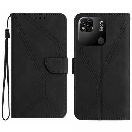Stitching Embossed Leather Phone Case, For Redmi Note 11 4G Global, For Xiaomi POCO F4 5G, For Xiaomi Redmi 10A, For Xiaomi Redmi 10C