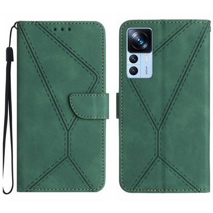 Stitching Embossed Leather Phone Case, For Xiaomi 13 Lite, For Xiaomi 13 Pro, For Xiaomi 13, For Xiaomi 12T / 12T Pro