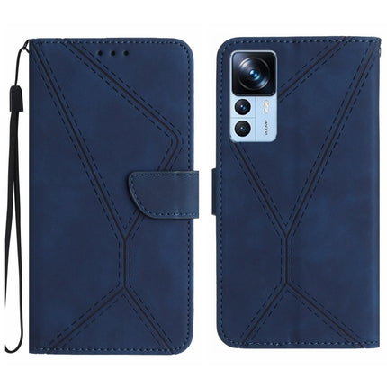 Stitching Embossed Leather Phone Case, For Xiaomi 13 Lite, For Xiaomi 13 Pro, For Xiaomi 13, For Xiaomi 12T / 12T Pro