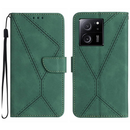 Stitching Embossed Leather Phone Case, For Xiaomi Redmi 12 5G, For Xiaomi 13T / 13T Pro, For Xiaomi Redmi 12 4G Global, For Xiaomi POCO F5 5G