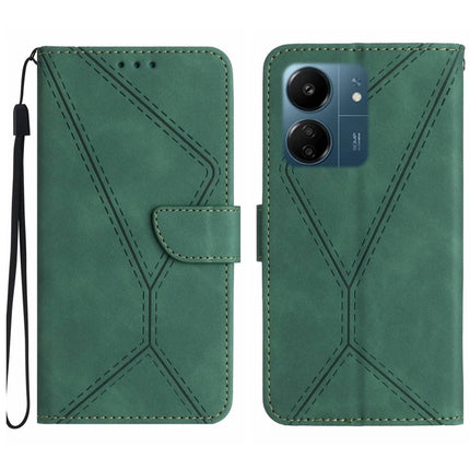 Stitching Embossed Leather Phone Case, For Xiaomi 14 Ultra, For Xiaomi 14 Pro, For Xiaomi 14, For Xiaomi Redmi 13C 4G