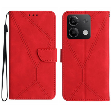 Stitching Embossed Leather Phone Case, For Xiaomi Redmi 13 4G Global / 5G Global, For Xiaomi Redmi A3, For Xiaomi Redmi Note 13 4G Global, For Xiaomi Redmi 13C 5G