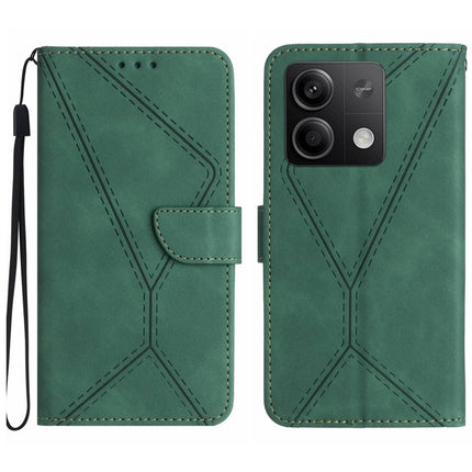 Stitching Embossed Leather Phone Case, For Xiaomi Redmi 13 4G Global / 5G Global, For Xiaomi Redmi A3, For Xiaomi Redmi Note 13 4G Global, For Xiaomi Redmi 13C 5G