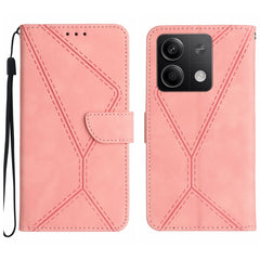 Stitching Embossed Leather Phone Case, For Xiaomi Redmi 13 4G Global / 5G Global, For Xiaomi Redmi A3, For Xiaomi Redmi Note 13 Pro 4G Global, For Xiaomi Redmi Note 13 4G Global, For Xiaomi Redmi 13C 5G