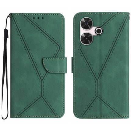 Stitching Embossed Leather Phone Case, For Xiaomi Redmi 13 4G Global / 5G Global, For Xiaomi Redmi A3, For Xiaomi Redmi Note 13 4G Global, For Xiaomi Redmi 13C 5G