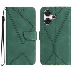 Stitching Embossed Leather Phone Case, For Xiaomi Redmi 13 4G Global / 5G Global, For Xiaomi Redmi A3, For Xiaomi Redmi Note 13 Pro 4G Global, For Xiaomi Redmi Note 13 4G Global, For Xiaomi Redmi 13C 5G