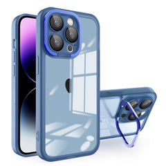 Invisible Lens Bracket Matte Transparent MagSafe Phone Case, For iPhone 15 Pro Max, For iPhone 14, For iPhone 14 Plus, For iPhone 14 Pro, For iPhone 14 Pro Max