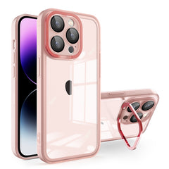 Invisible Lens Bracket Matte Transparent MagSafe Phone Case, For iPhone 14, For iPhone 15 Pro Max, For iPhone 14 Plus, For iPhone 14 Pro, For iPhone 14 Pro Max