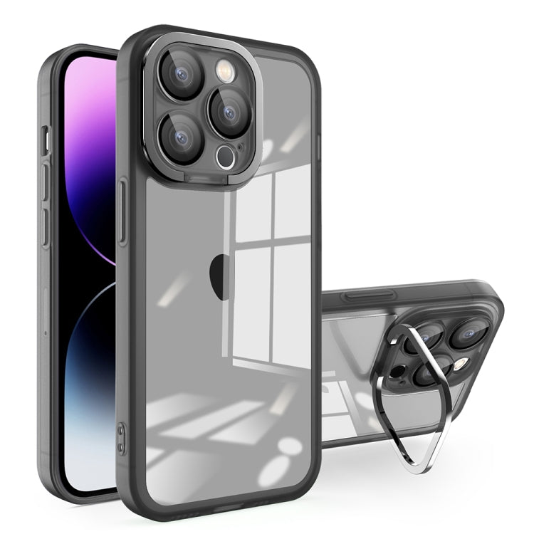 Invisible Lens Bracket Matte Transparent MagSafe Phone Case, For iPhone 15 Pro Max, For iPhone 14 Pro Max, For iPhone 15 Pro, For iPhone 15 Plus, For iPhone 14 Plus, For iPhone 12 Pro Max, For iPhone 13 Pro Max