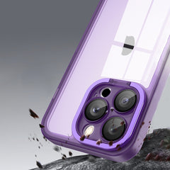 Invisible Lens Bracket Matte Transparent MagSafe Phone Case, For iPhone 15 Pro Max, For iPhone 14, For iPhone 14 Plus, For iPhone 14 Pro, For iPhone 14 Pro Max