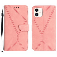 Stitching Embossed Leather Phone Case, For iPhone 13 Pro Max, For iPhone 12 / 12 Pro, For iPhone 12 Pro Max, For iPhone 11, For iPhone 11 Pro