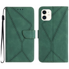 Stitching Embossed Leather Phone Case, For iPhone 13 Pro Max, For iPhone 12 / 12 Pro, For iPhone 12 Pro Max, For iPhone 11, For iPhone 11 Pro