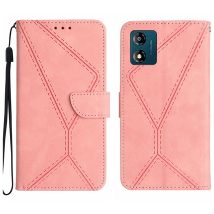 Stitching Embossed Leather Phone Case, For Moto G53 5G / G23 / G13 4G, For Motorola Moto E13 4G, For Motorola Moto G73 5G, For Motorola Moto G 5G 2023