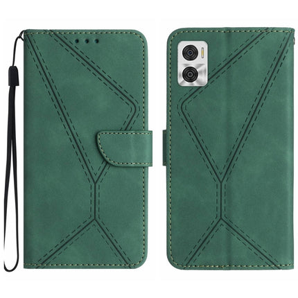 Stitching Embossed Leather Phone Case, For Motorola Moto G Play 2023, For Motorola Moto G72 4G, For Motorola Moto E22 / E22i 4G, For Motorola Moto E22S / G22 4G