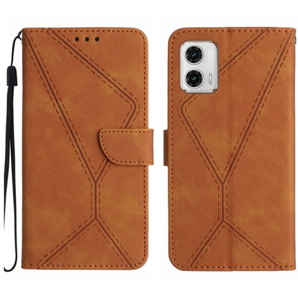 Stitching Embossed Leather Phone Case, For Moto G53 5G / G23 / G13 4G, For Motorola Moto E13 4G, For Motorola Moto G73 5G, For Motorola Moto G 5G 2023