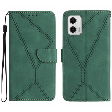 Stitching Embossed Leather Phone Case, For Moto G53 5G / G23 / G13 4G, For Motorola Moto E13 4G, For Motorola Moto G73 5G, For Motorola Moto G 5G 2023