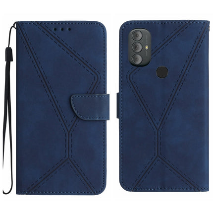 Stitching Embossed Leather Phone Case, For Motorola Moto G52J, For Motorola Moto G Stylus 5G 2022, For Motorola Moto G Stylus 4G 2022, For Motorola Moto G Power 2022