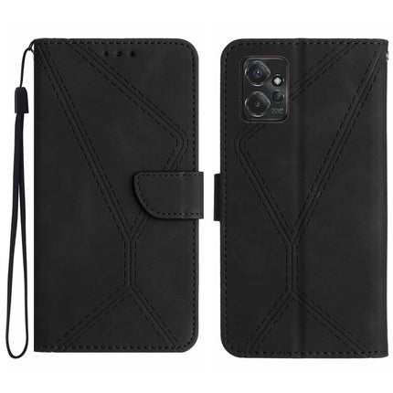 Stitching Embossed Leather Phone Case, For Motorola Edge 40, For Motorola Moto G Power 2023, For Motorola Moto G Stylus 5G 2023, For Motorola Edge 40 Pro 5G