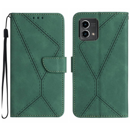 Stitching Embossed Leather Phone Case, For Motorola Moto G Stylus 5G 2023, For Motorola Edge 40 Pro 5G, For Moto G53 5G / G23 / G13 4G, For Motorola Moto E13 4G
